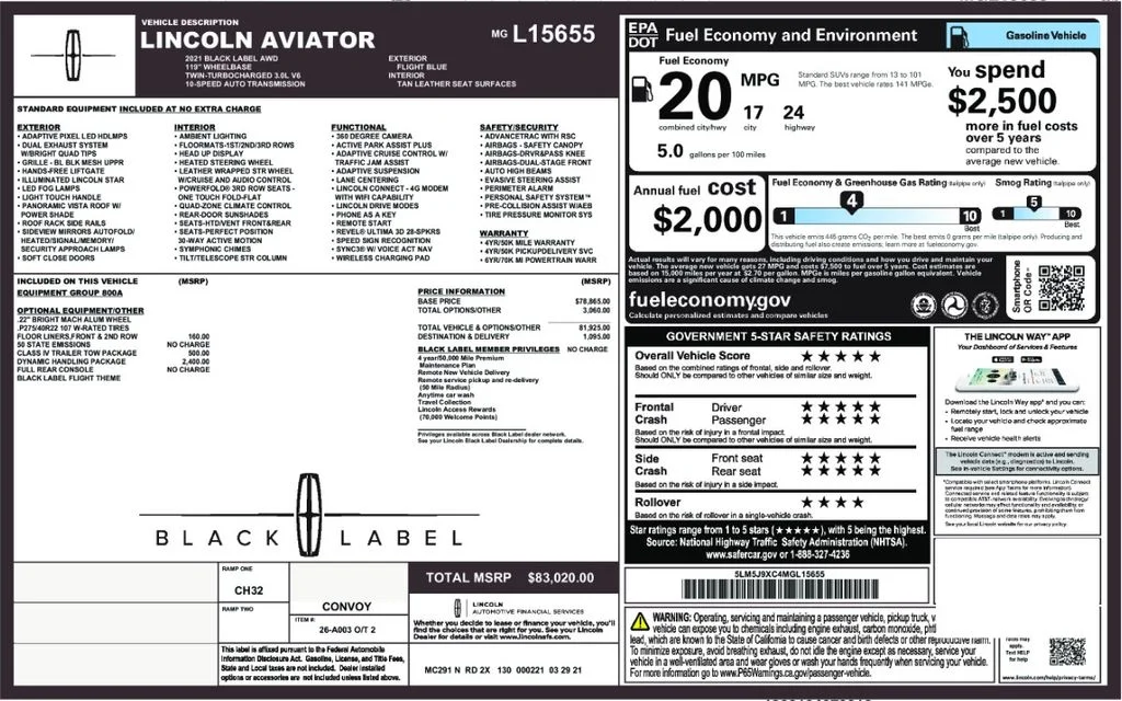 Used 2021 Blue Lincoln Black Label image 6