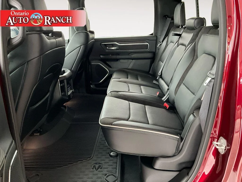 New 2026 Delmonico Red Pearl-Coat Exterior Paint RAM Laramie image 6