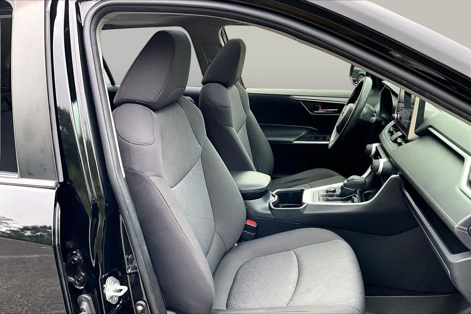 Used 2023 Midnight Black Metallic Toyota Hybrid XLE image 8