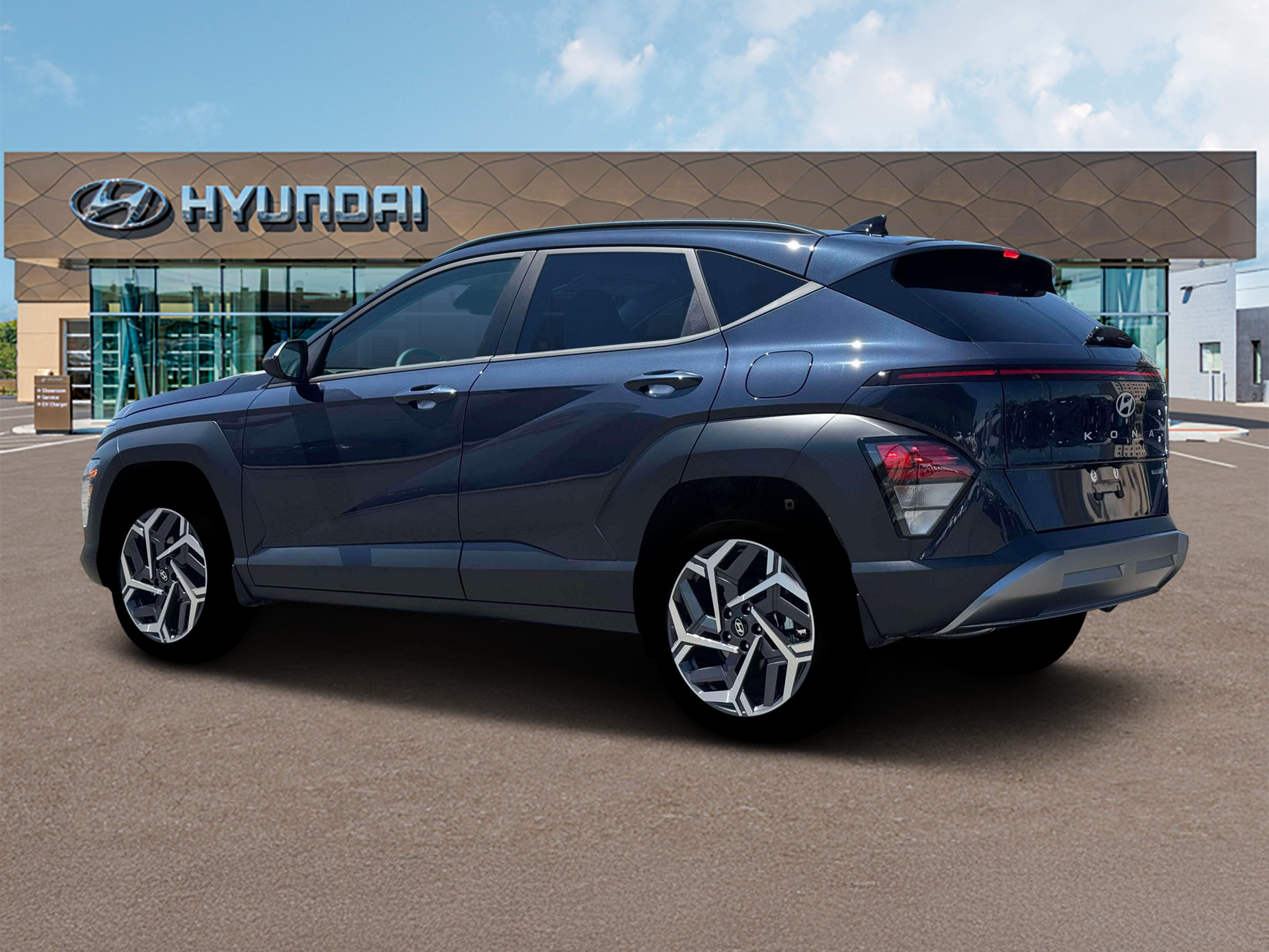 New 2026 Denim Blue Pearl Hyundai SEL Premium AWD image 4