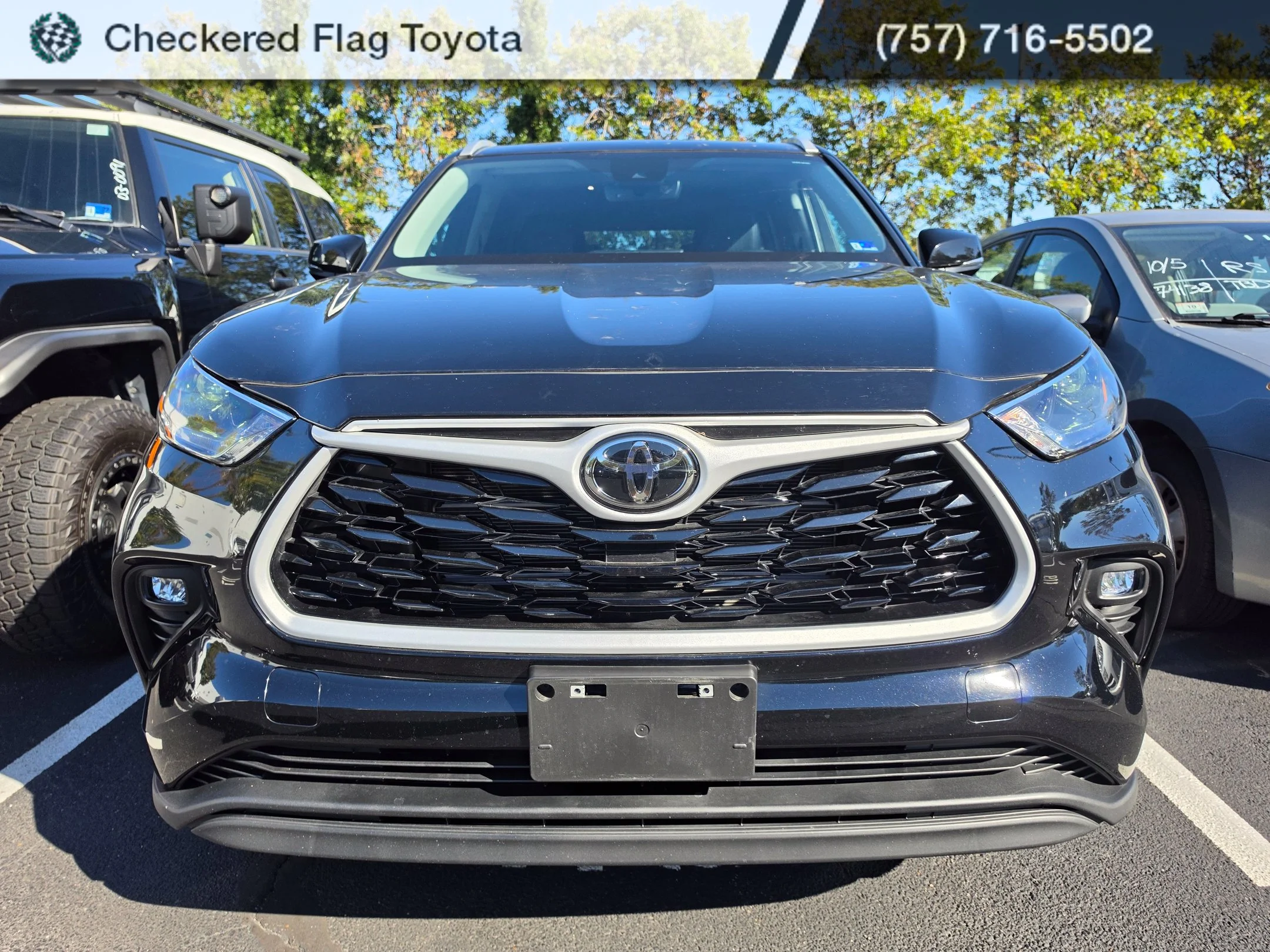 Certified Used 2026 Midnight Black Metallic Toyota XLE image 2