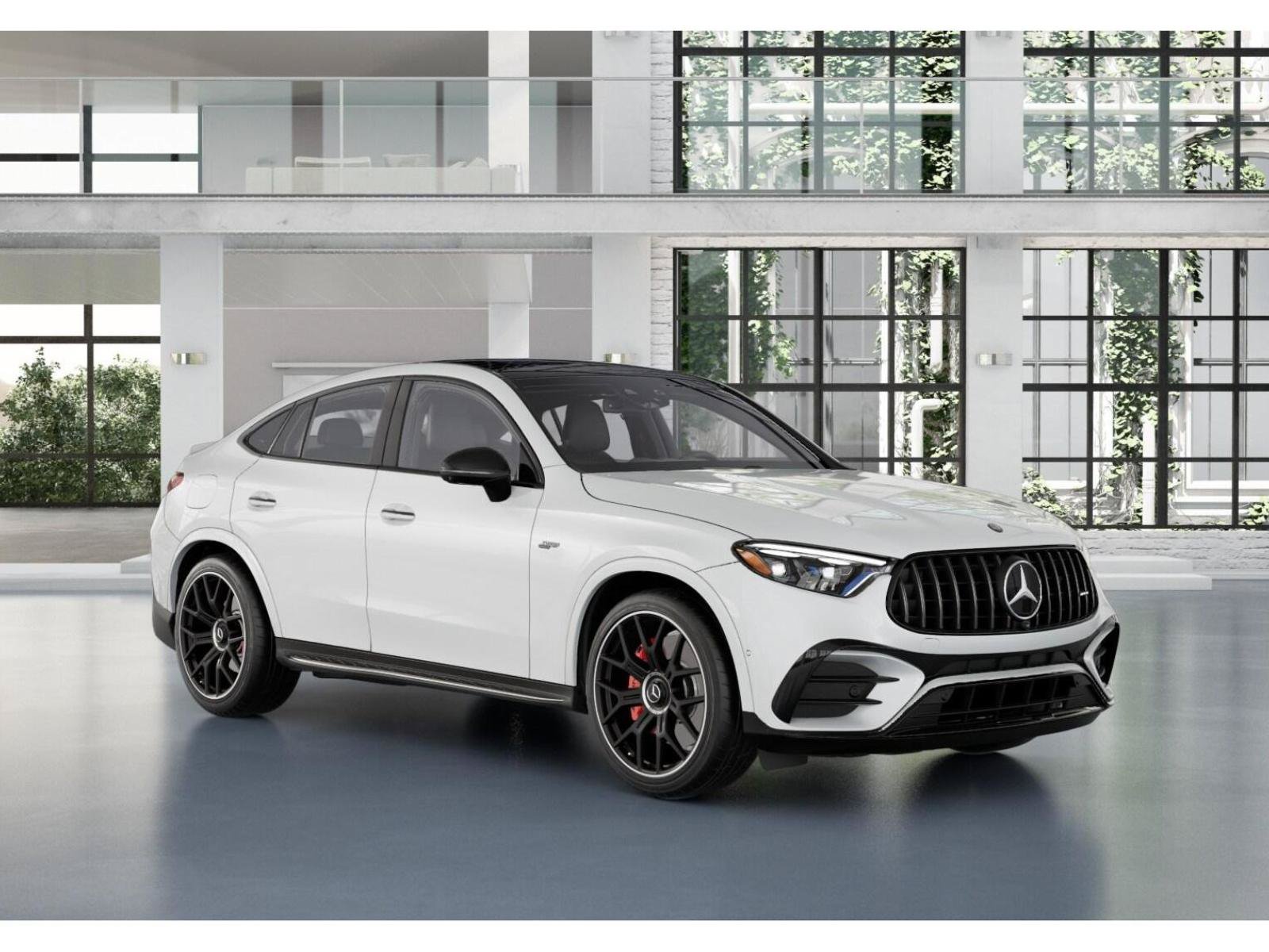 New 2027 MANUFAKTUR Moonlight White Metallic Mercedes-Benz AMG® GLC 53 4MATIC+ Coupe image 11