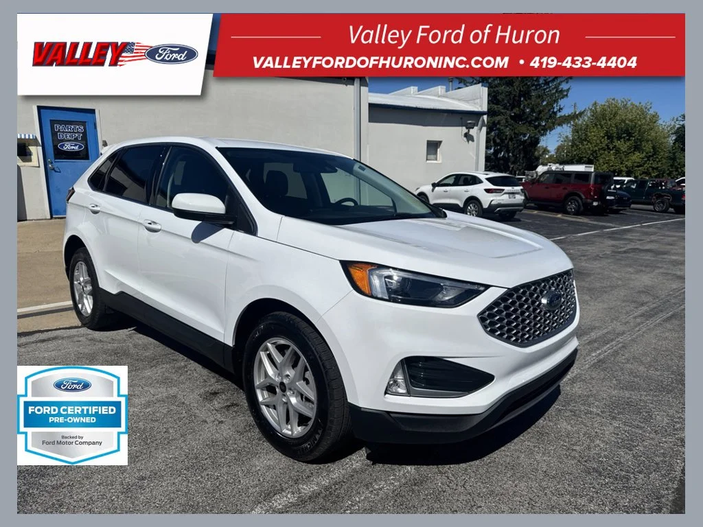 Certified Used 2024 Oxford White Ford SEL image 1