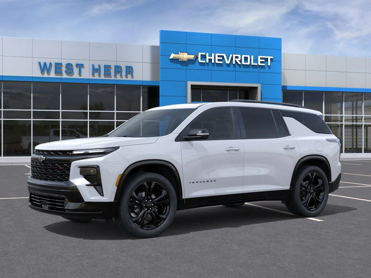 New 2027 Polar White Tricoat Chevrolet RS image 2
