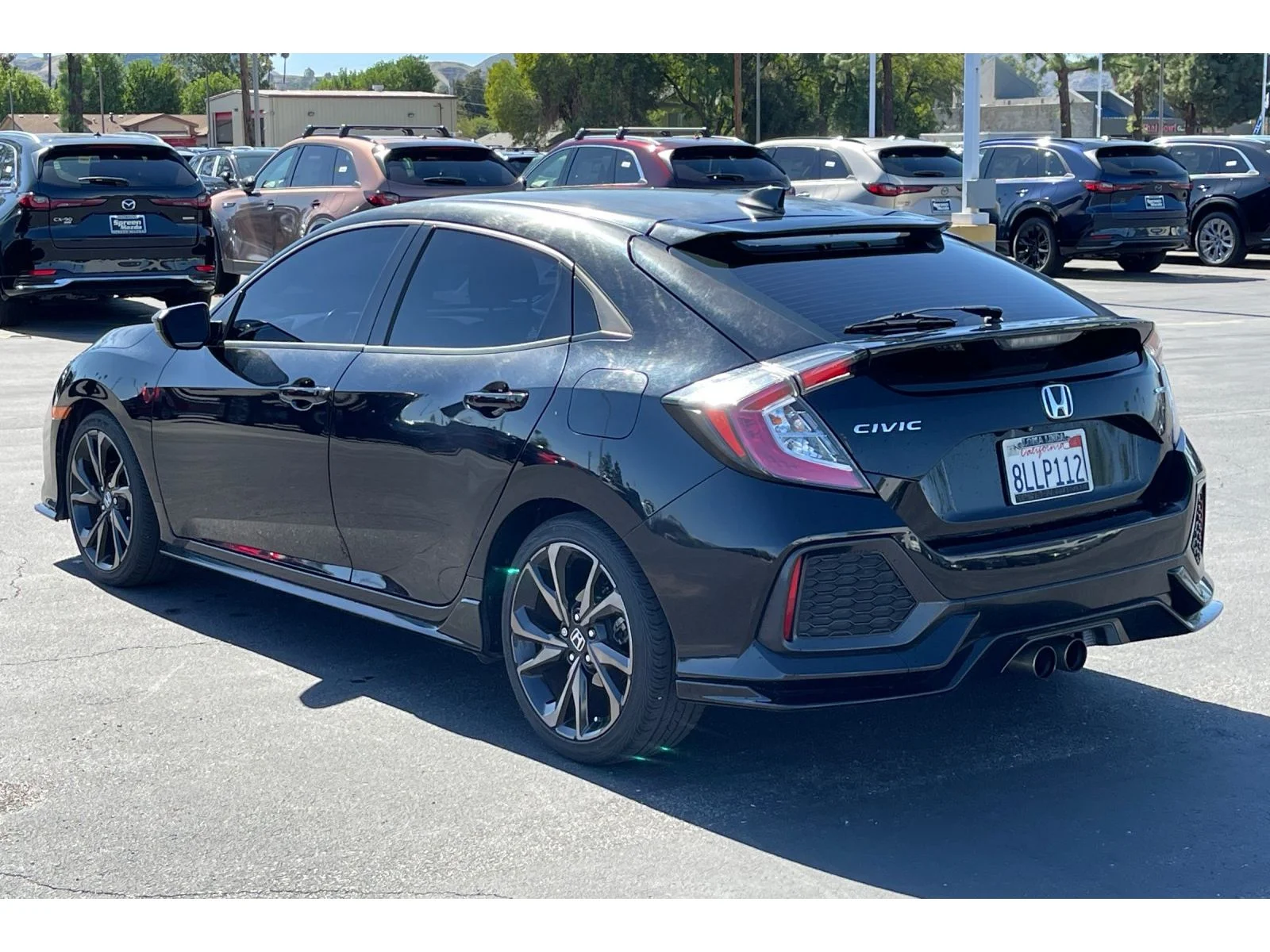 Used 2019 Crystal Black Pearl Honda Sport image 3