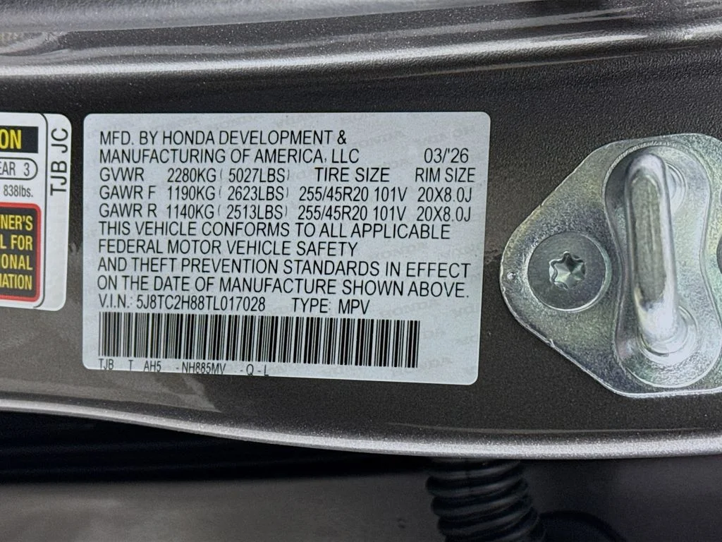 New 2026 Majestic Black Pearl Acura A-Spec Advance Package image 33