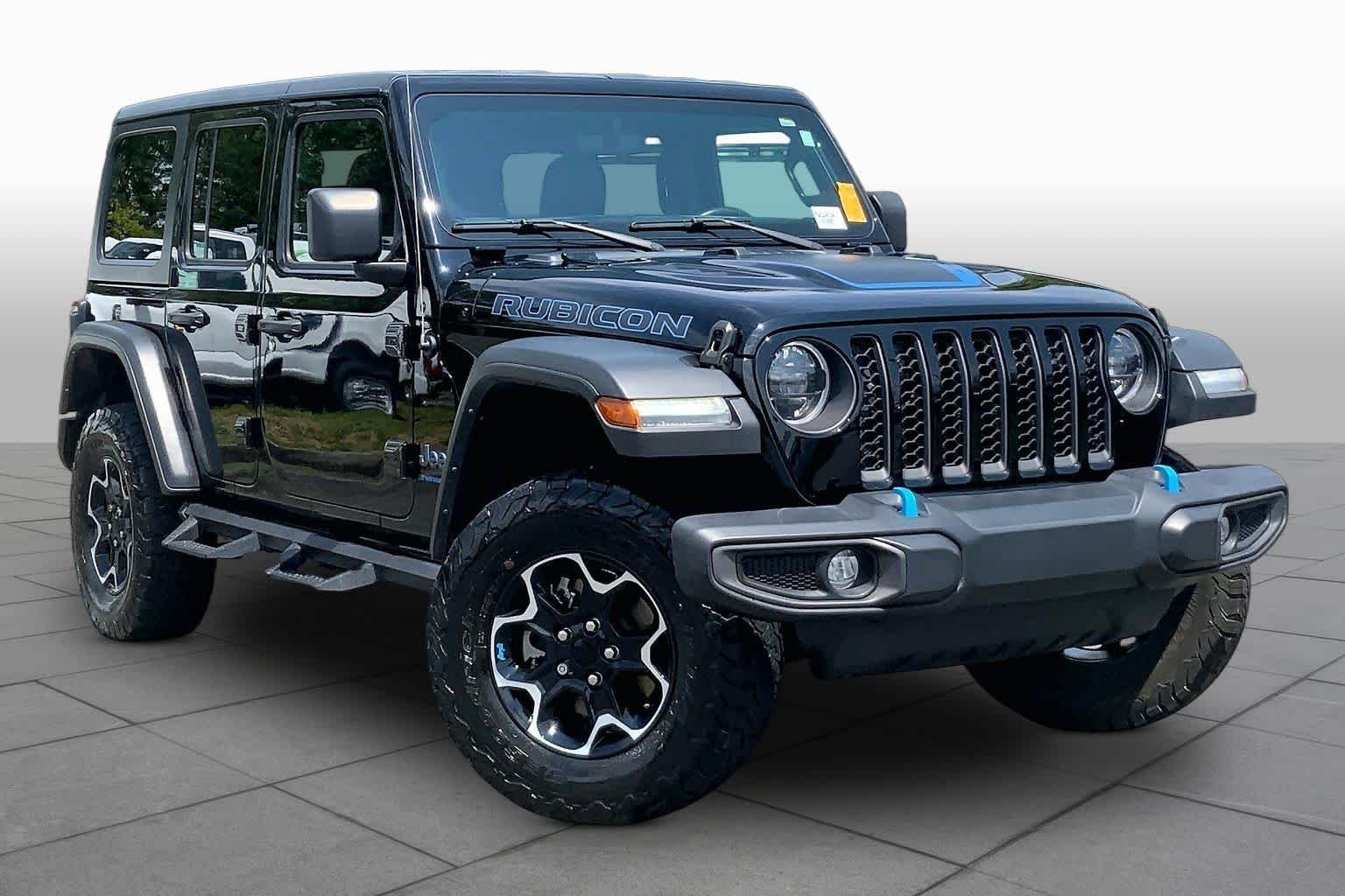 Used 2023 Black Clearcoat Jeep Rubicon image 3