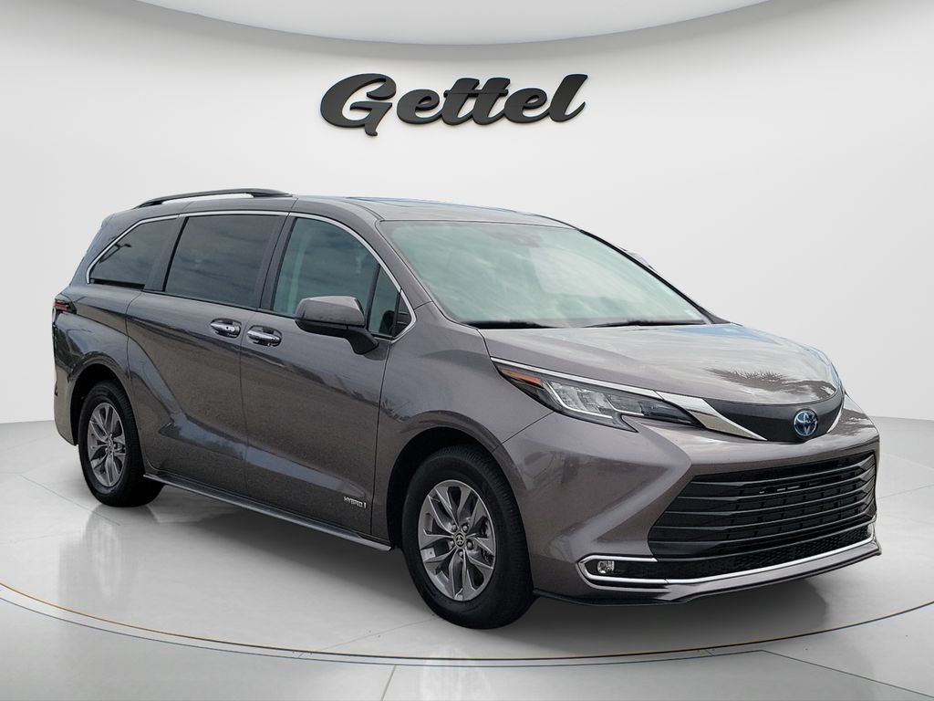 Certified Used 2021 Gray Toyota XLE image 3