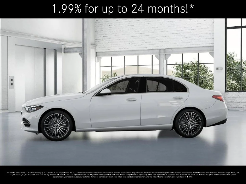 New 2026 Polar White Mercedes-Benz C 300 image 35