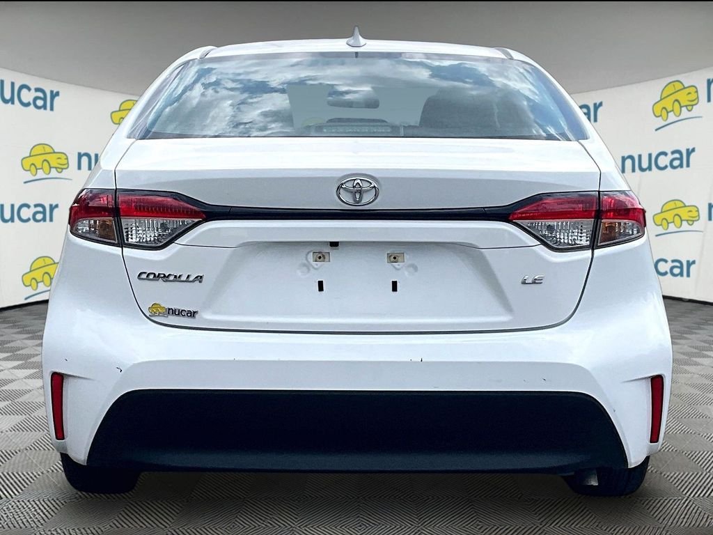 Used 2024 White Toyota LE image 5