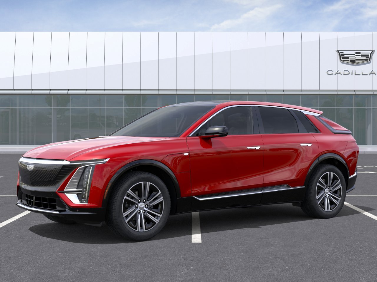 New 2026 Radiant Red Tintcoat Cadillac Premium Luxury image 2