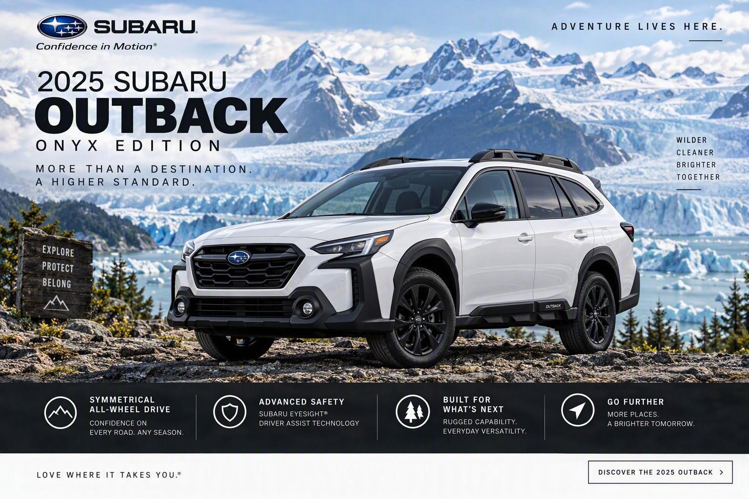 Used 2025 Crystal White Pearl Subaru Onyx Edition image 2