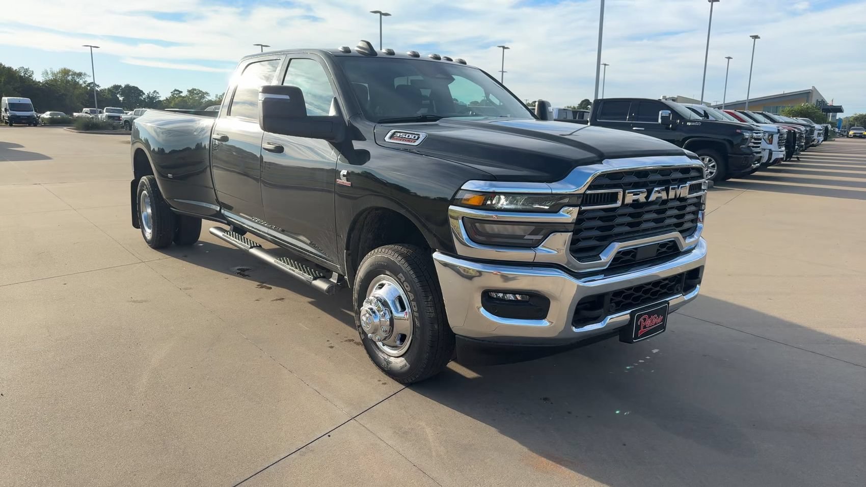 New 2026 Diamond Black Crystal Pearlcoat Ram Tradesman image 3
