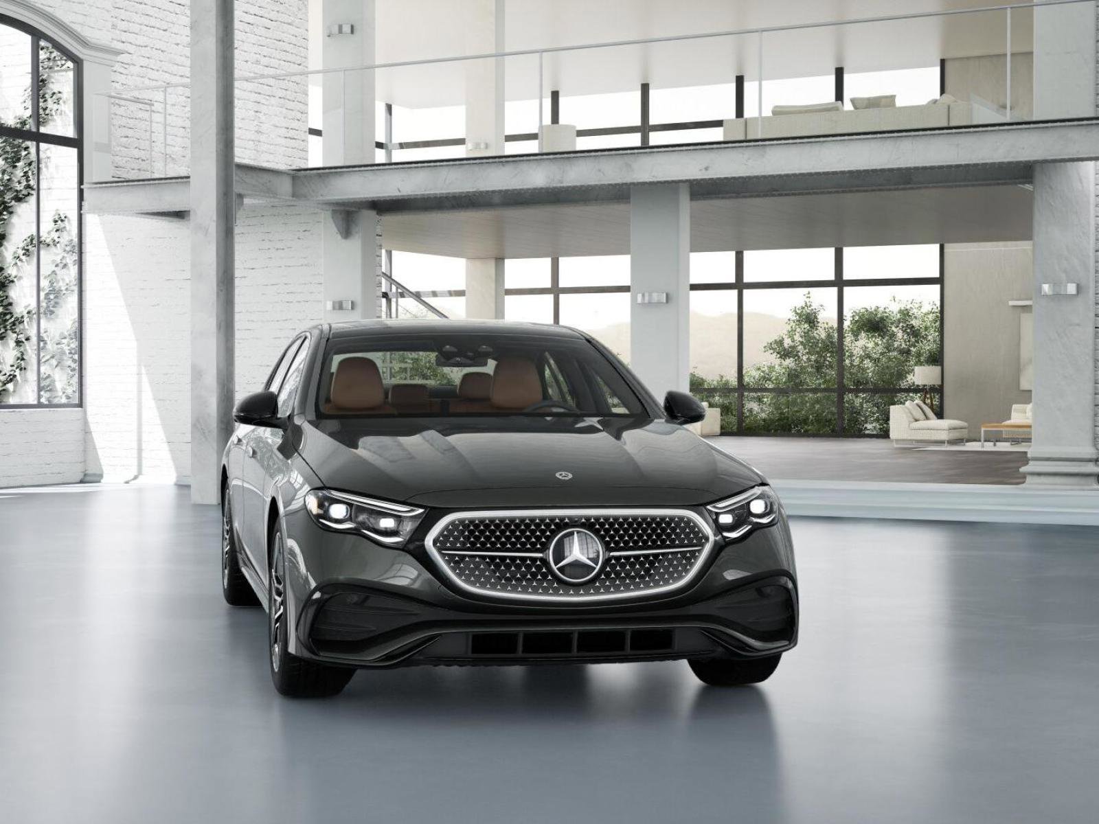 New 2026 Graphite Grey Metallic Mercedes-Benz E 450 4MATIC® Sedan image 8