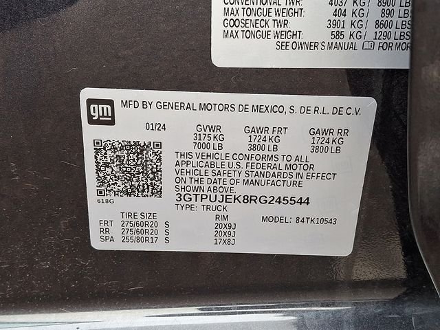 Used 2024 Titanium Rush Metallic GMC Elevation image 26