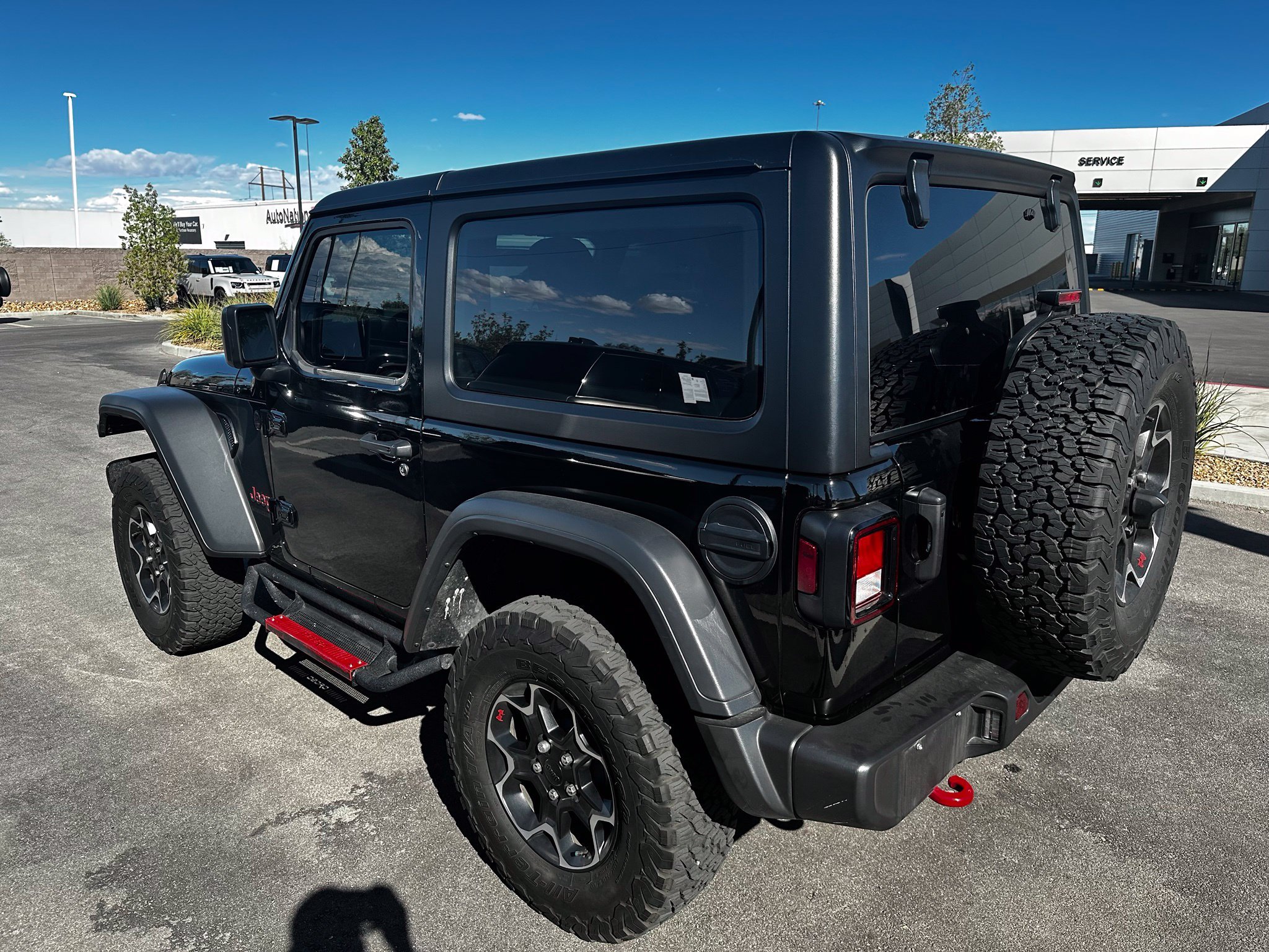 Used 2023 Black Clearcoat Jeep Rubicon image 4
