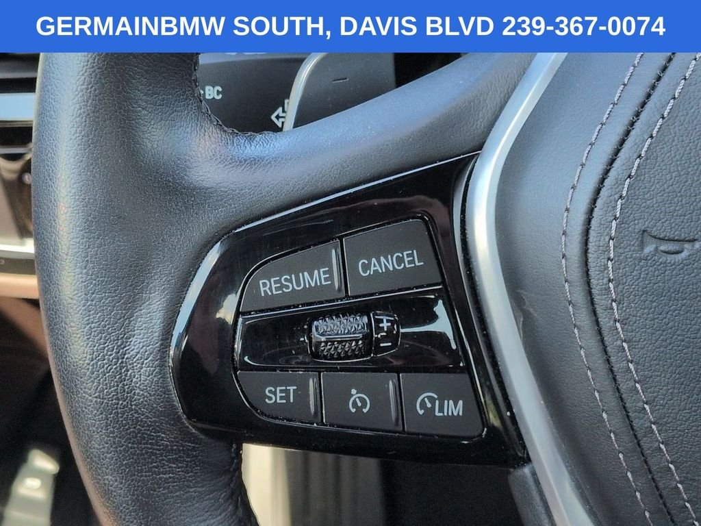 Certified Used 2023 White Metallic BMW 540i xDrive image 28