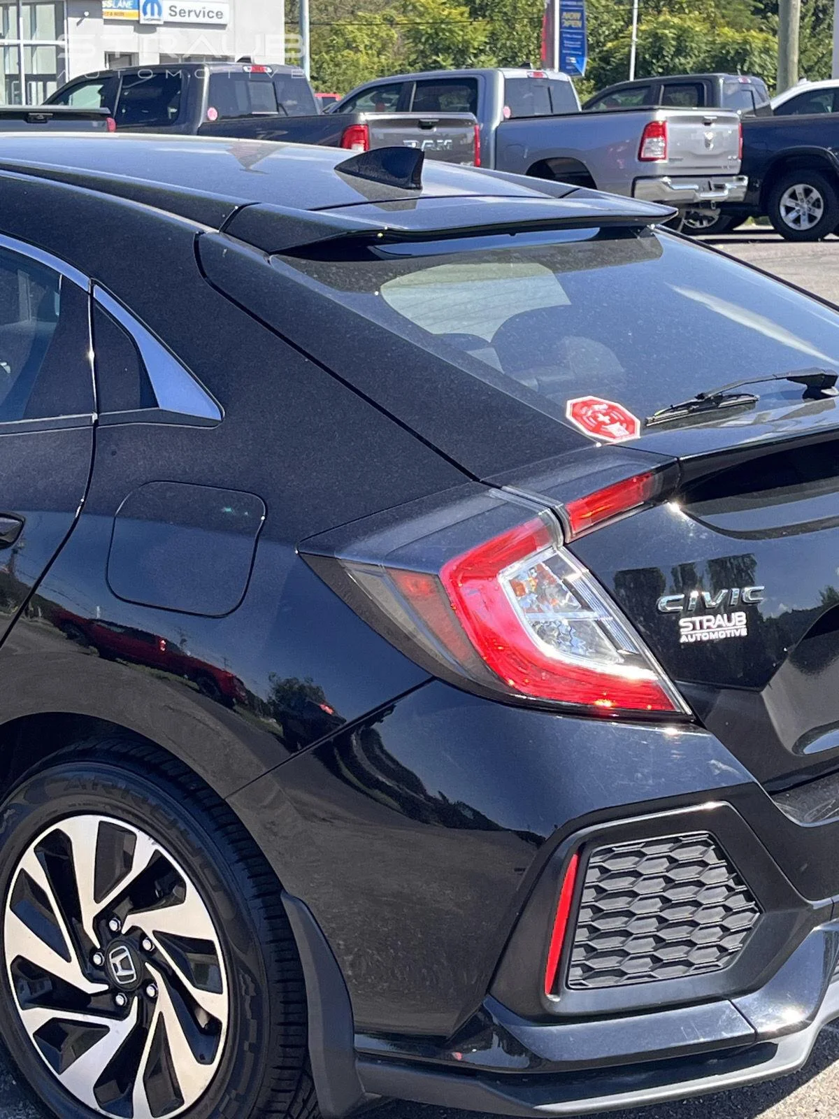 Used 2017 Crystal Black Pearl Honda LX image 6