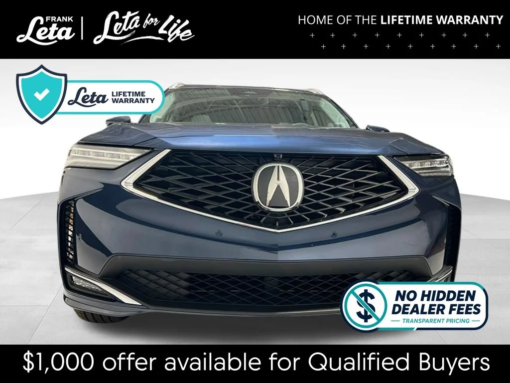 New 2026 Canyon River Blue Metallic Acura Advance Package image 11