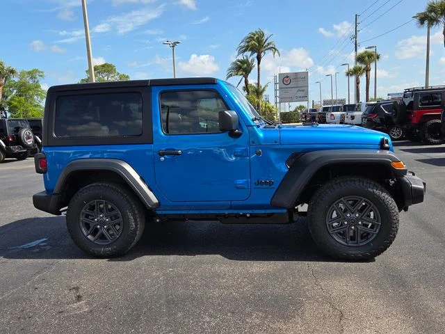 New 2026 Hydro Blue Pearl-Coat Exterior Paint Jeep Sport S image 8