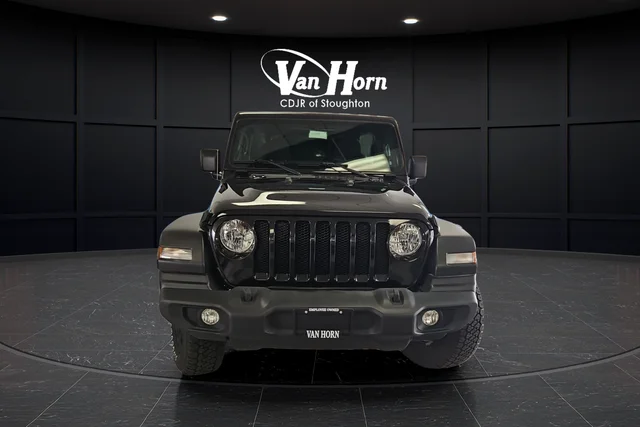 Used 2022 Black Clearcoat Jeep Unlimited Sport image 8