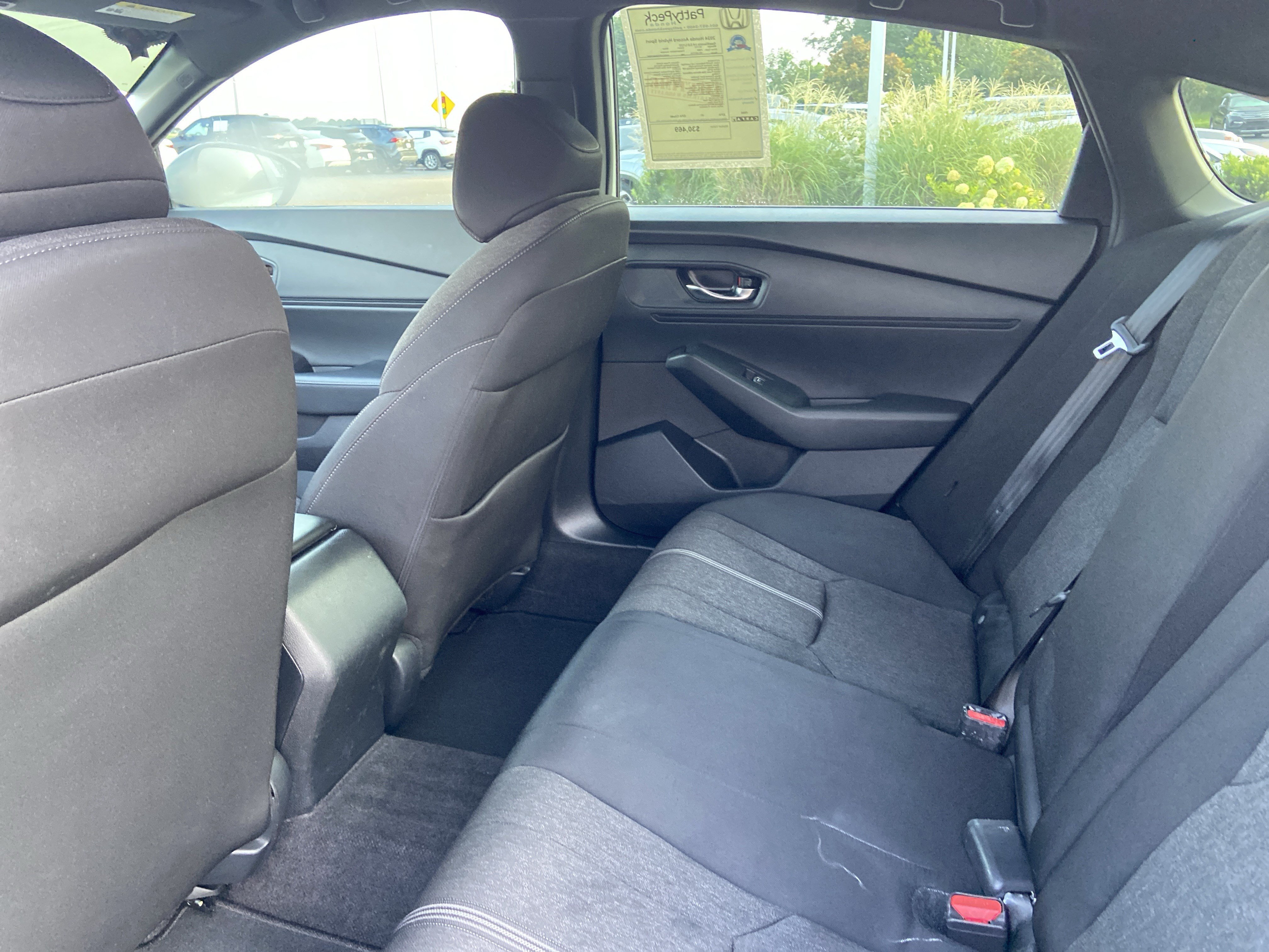 Used 2024 Solar Silver Metallic Honda Sport image 17