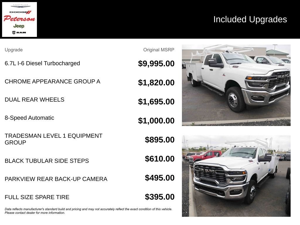 New 2026 Bright White Clear-Coat Exterior Paint RAM TRADESMAN image 13
