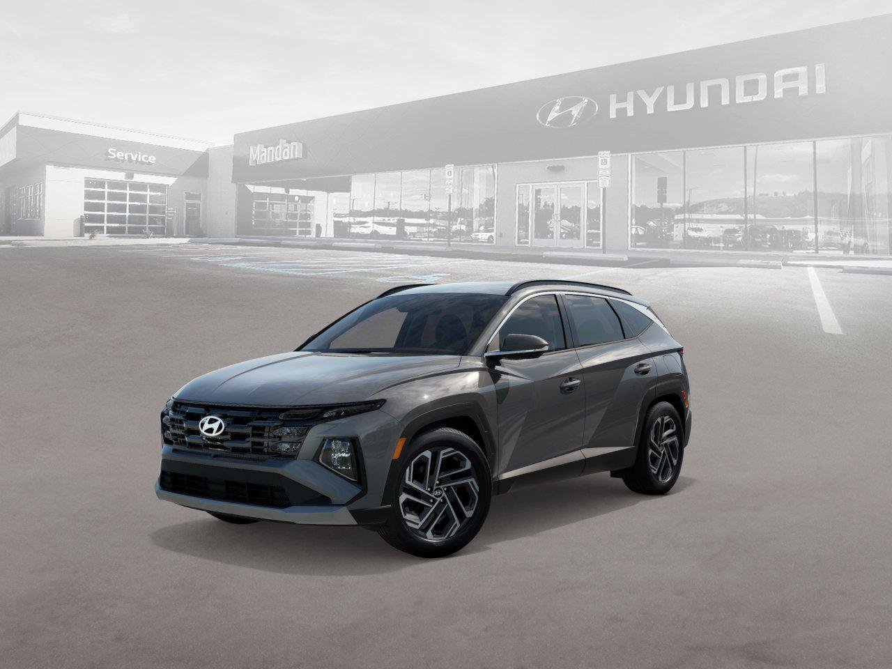 New 2026 Gray Hyundai SEL Plus AWD image 1