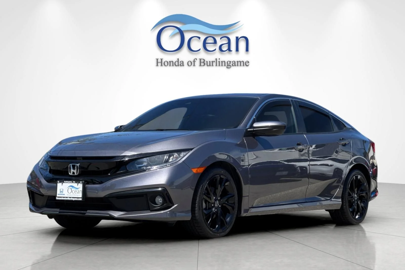 Used 2021 Modern Steel Metallic Honda Sport image 8