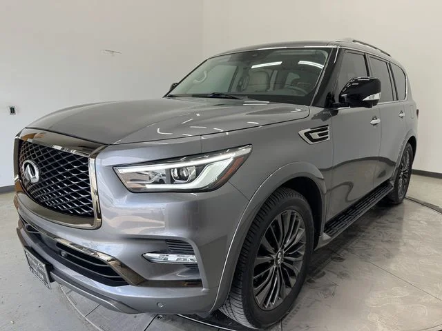 Used 2021 Graphite Shadow INFINITI Premium Select image 32