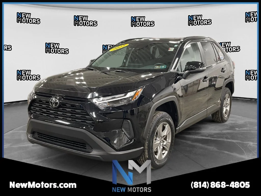 Used 2025 Midnight Black Metallic Toyota XLE image 1