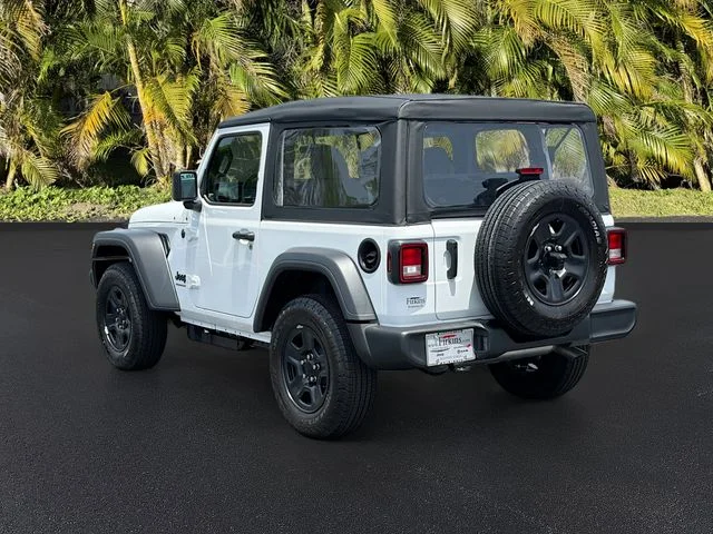 New 2026 Bright White Clear-Coat Exterior Paint Jeep Sport image 7