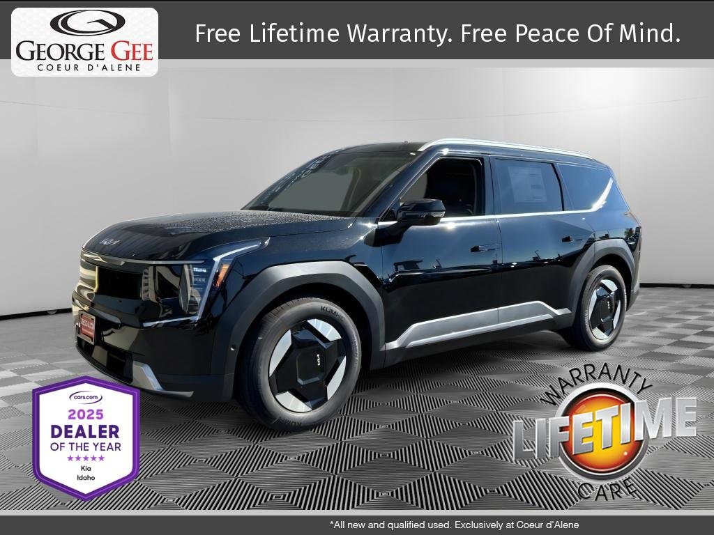 Ebony Black 2026 Kia EV9 Wind AWD SUV / Crossover All-Wheel Drive