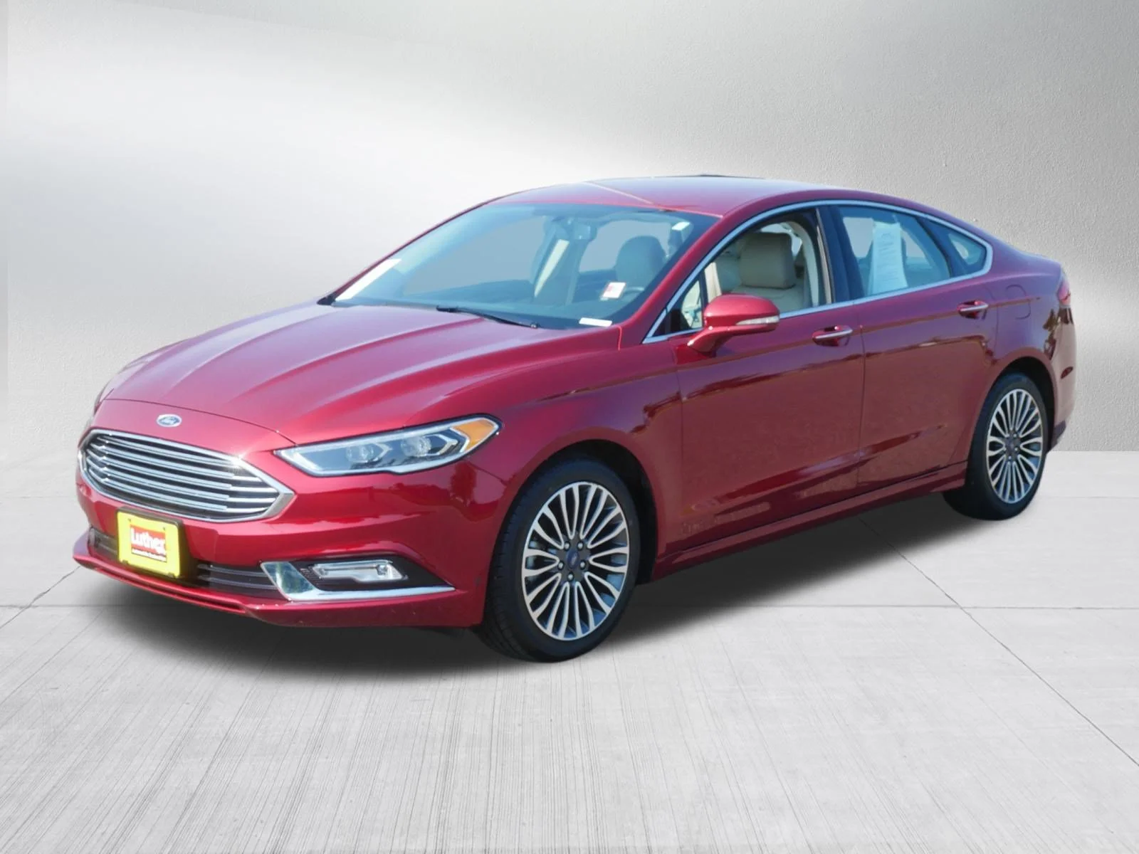 Used 2017 Ruby Red Metallic Tinted Clearcoat Ford SE image 3