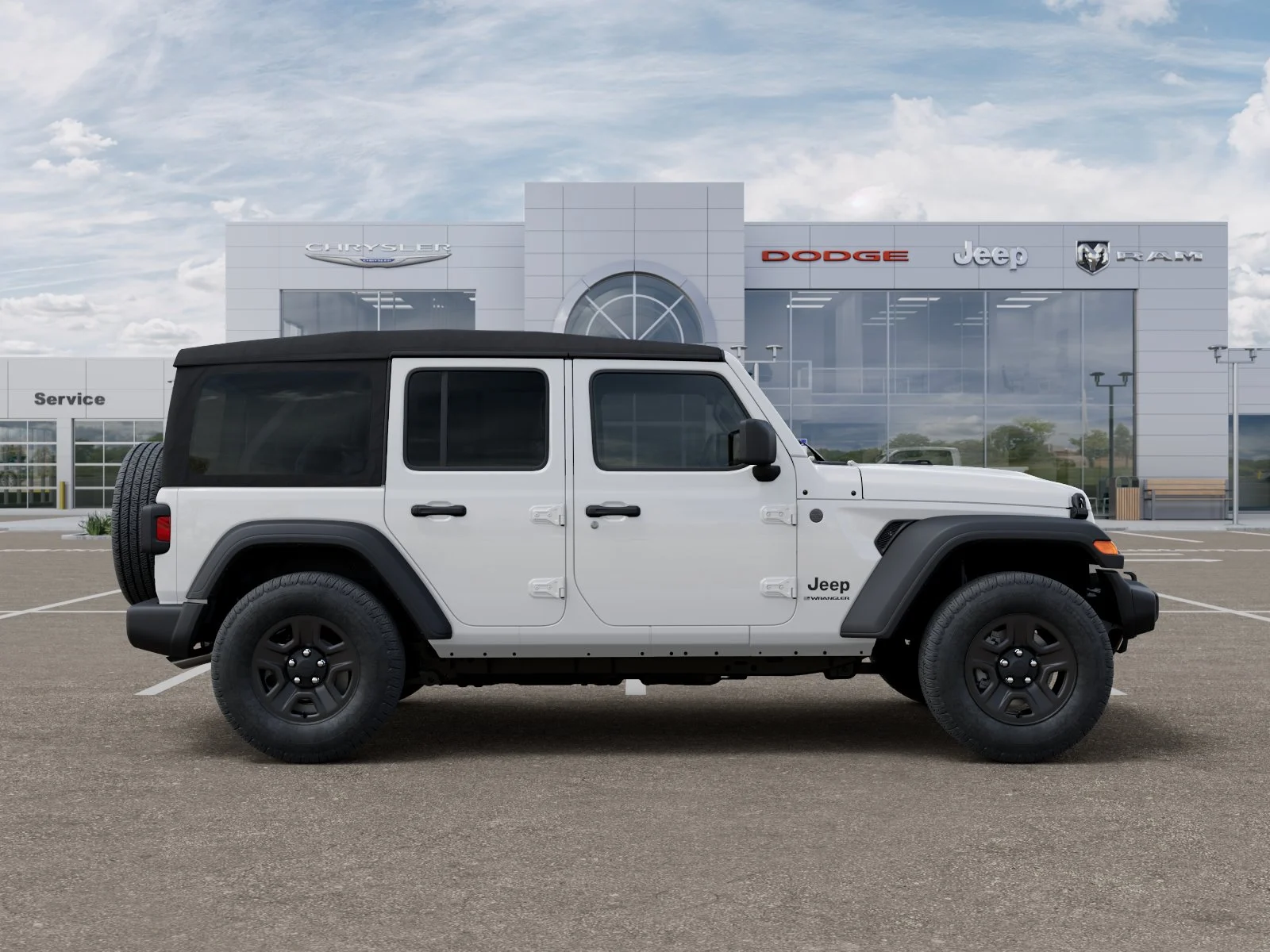New 2026 Bright White Clearcoat Jeep Sport image 43