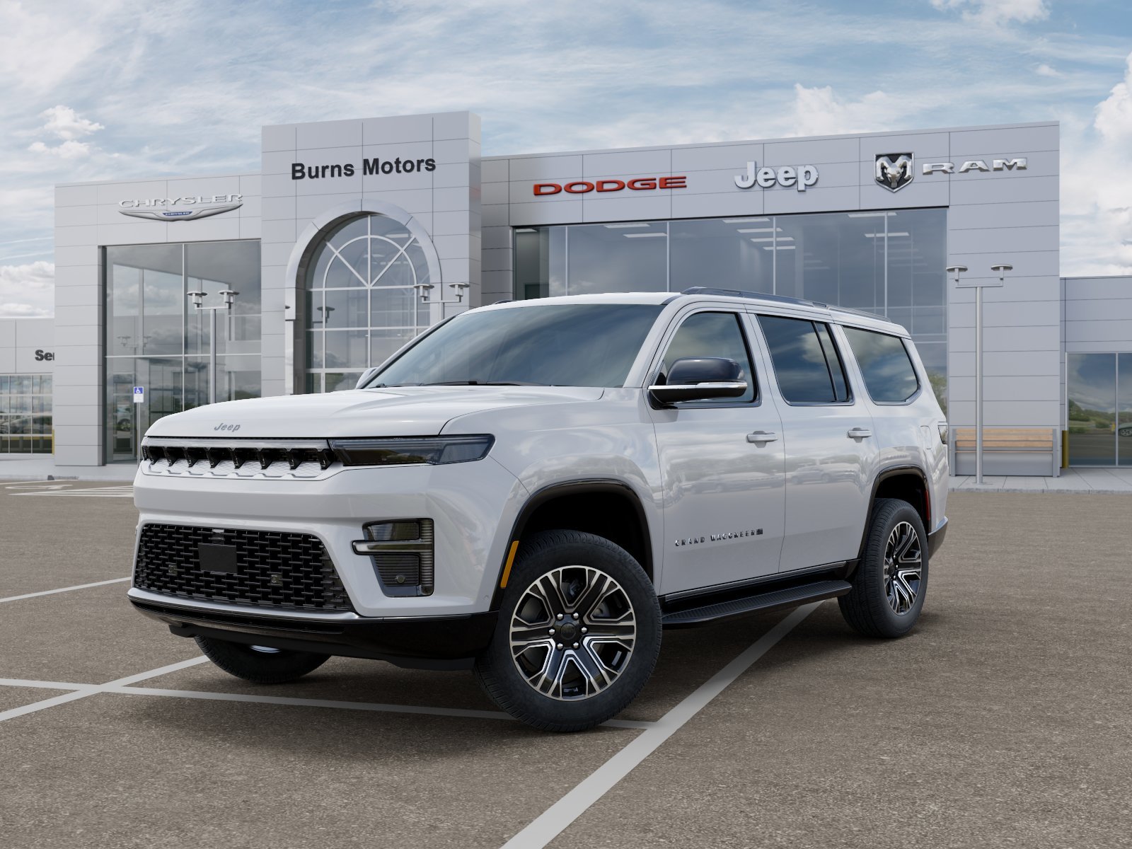 New 2026 Bright White Clear-Coat Exterior Paint Jeep 4x2 image 27