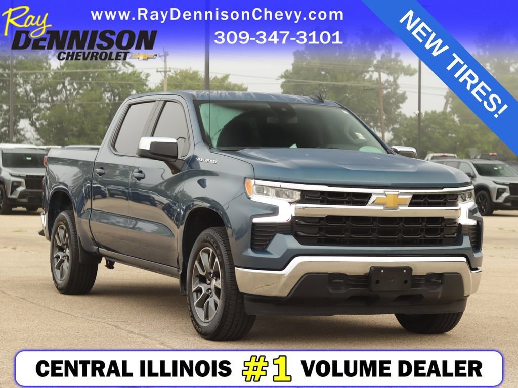 Used 2024 Lakeshore Blue Metallic Chevrolet LT (2FL) image 1