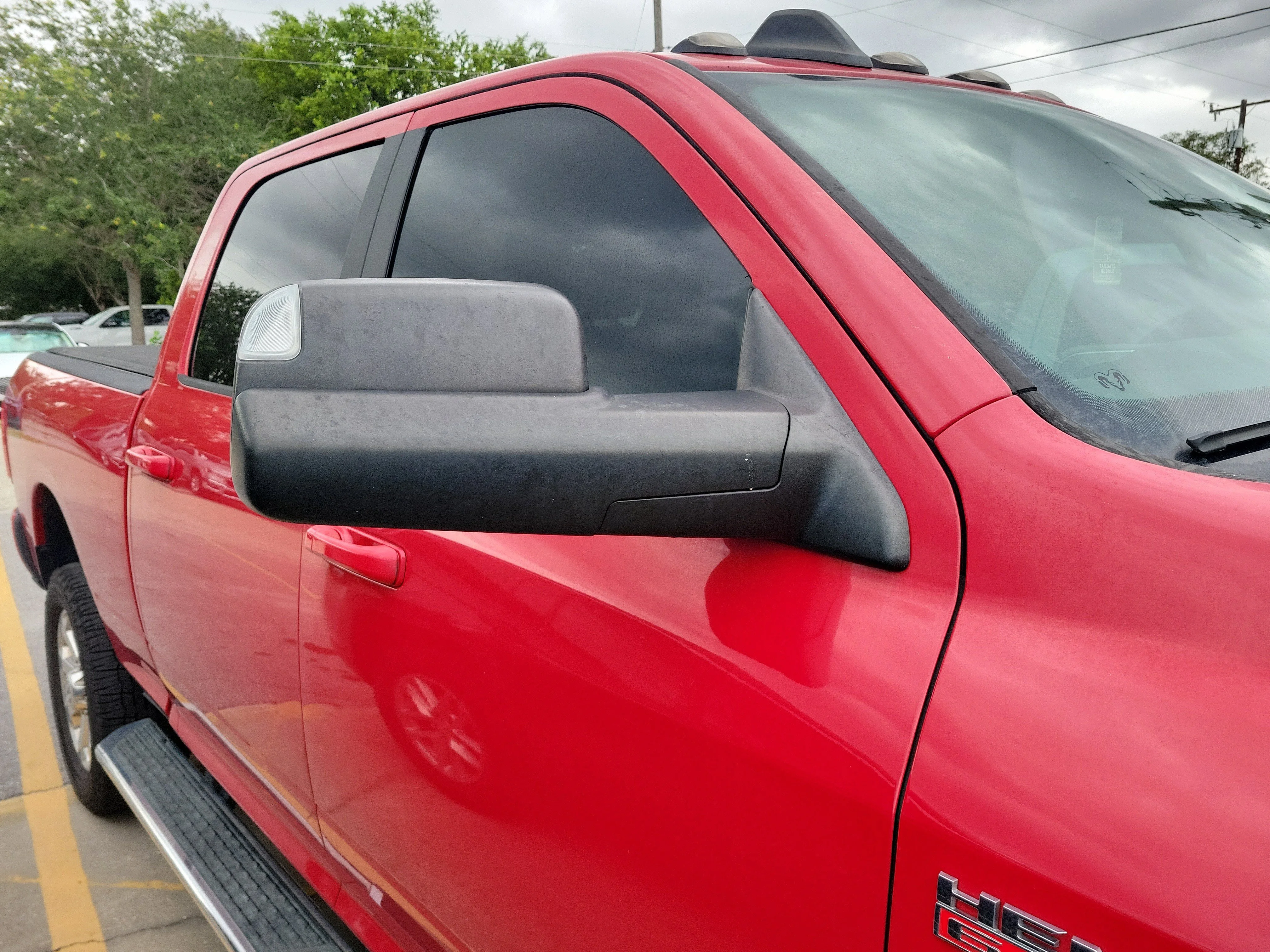 Used 2019 Flame Red Clearcoat Ram Big Horn image 8
