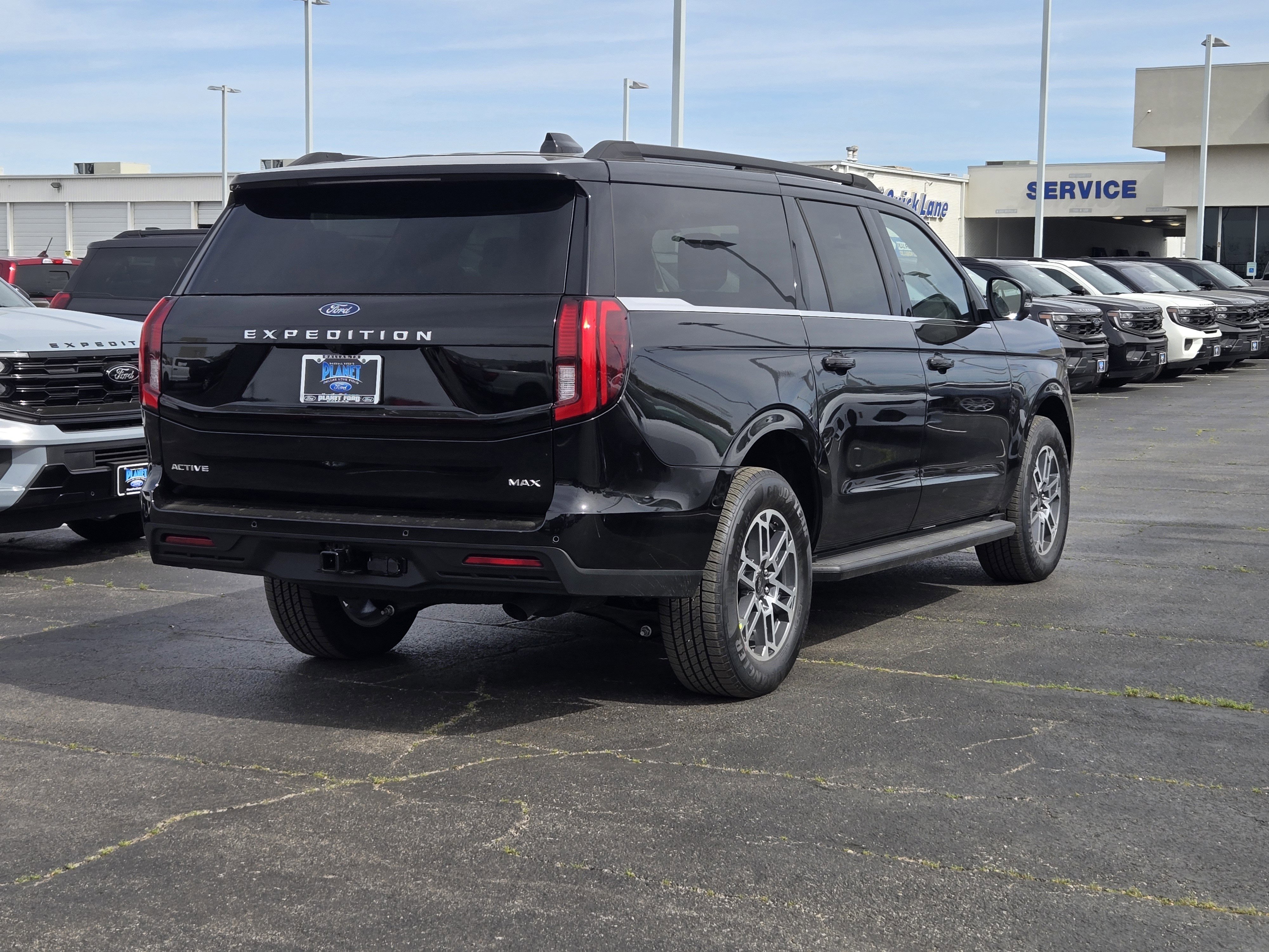 New 2026 Agate Black Metallic Ford Active image 4