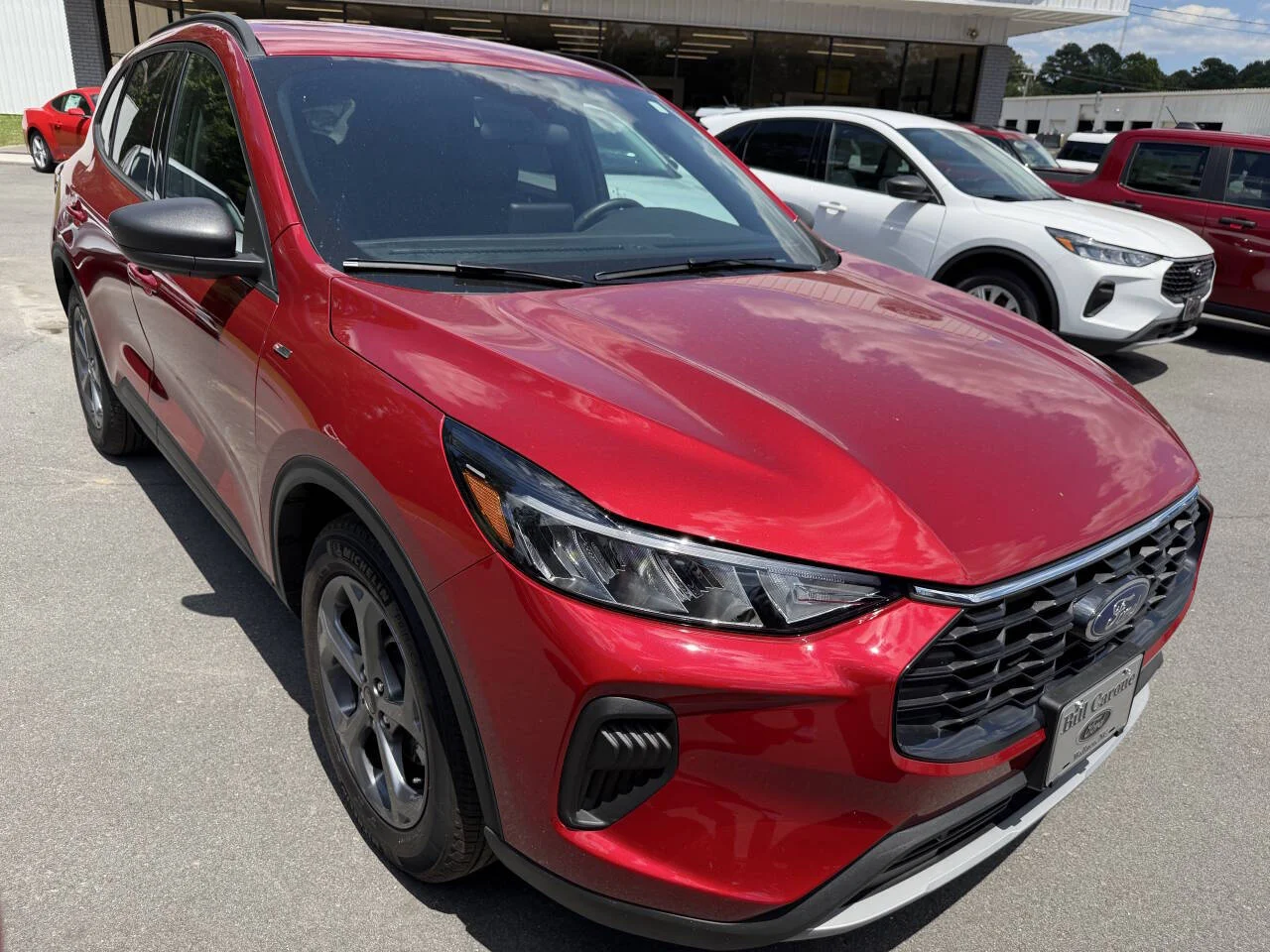 Used 2025 Red Ford ST Line 4dr SUV image 7