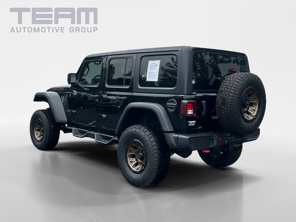 Used 2021 Black Jeep Unlimited Rubicon image 5