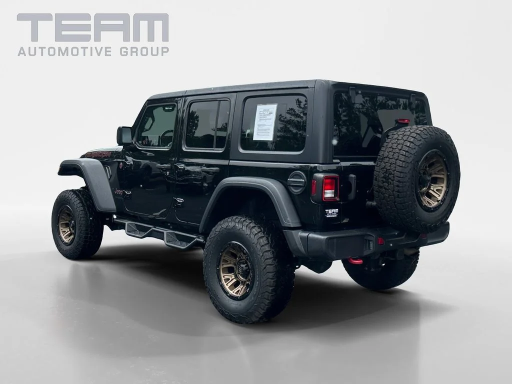 Used 2021 Black Jeep Unlimited Rubicon image 5