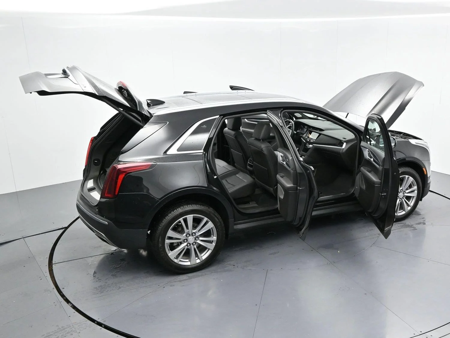 Used 2024 Stellar Black Metallic Cadillac Premium Luxury image 46