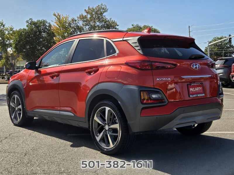 Used 2020 Sunset Orange HYUNDAI ULTIMATE DCT FWD image 3