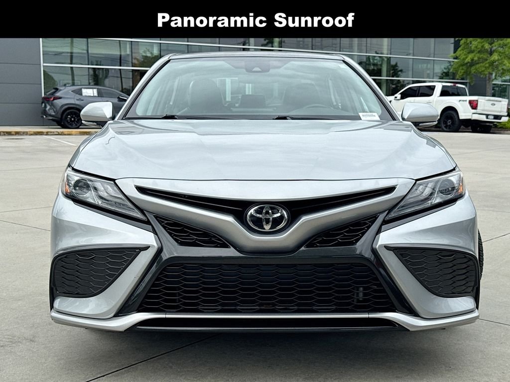 Used 2021 Silver Toyota XSE image 4