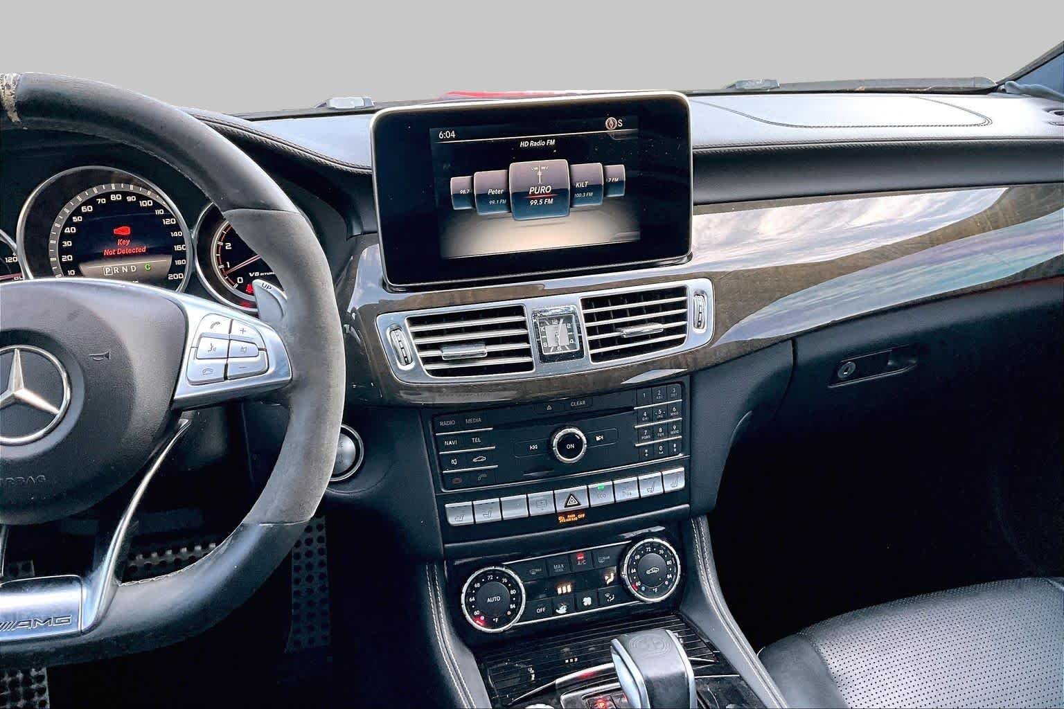 Used 2015 Obsidian Black Metallic Mercedes-Benz CLS 63 AMG® S-Model image 6