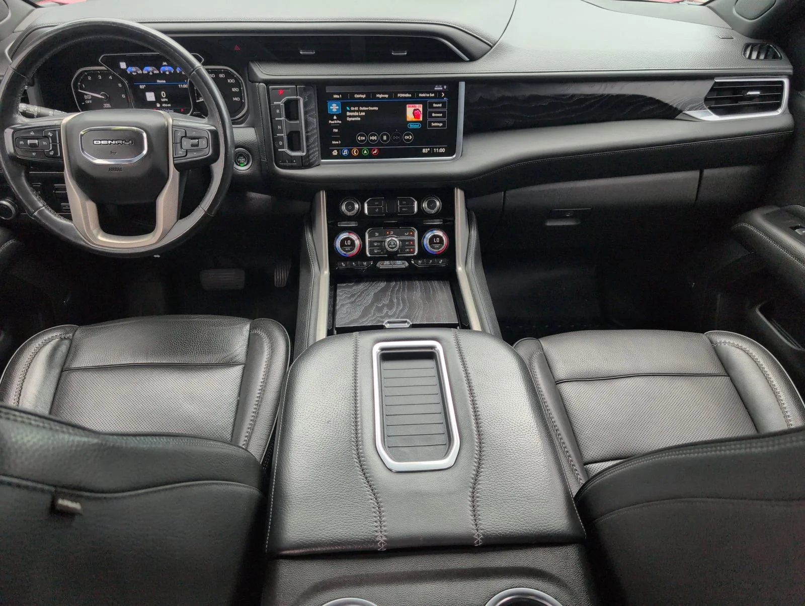 Used 2021 CAYENNE RED TINTCOAT GMC Denali image 30