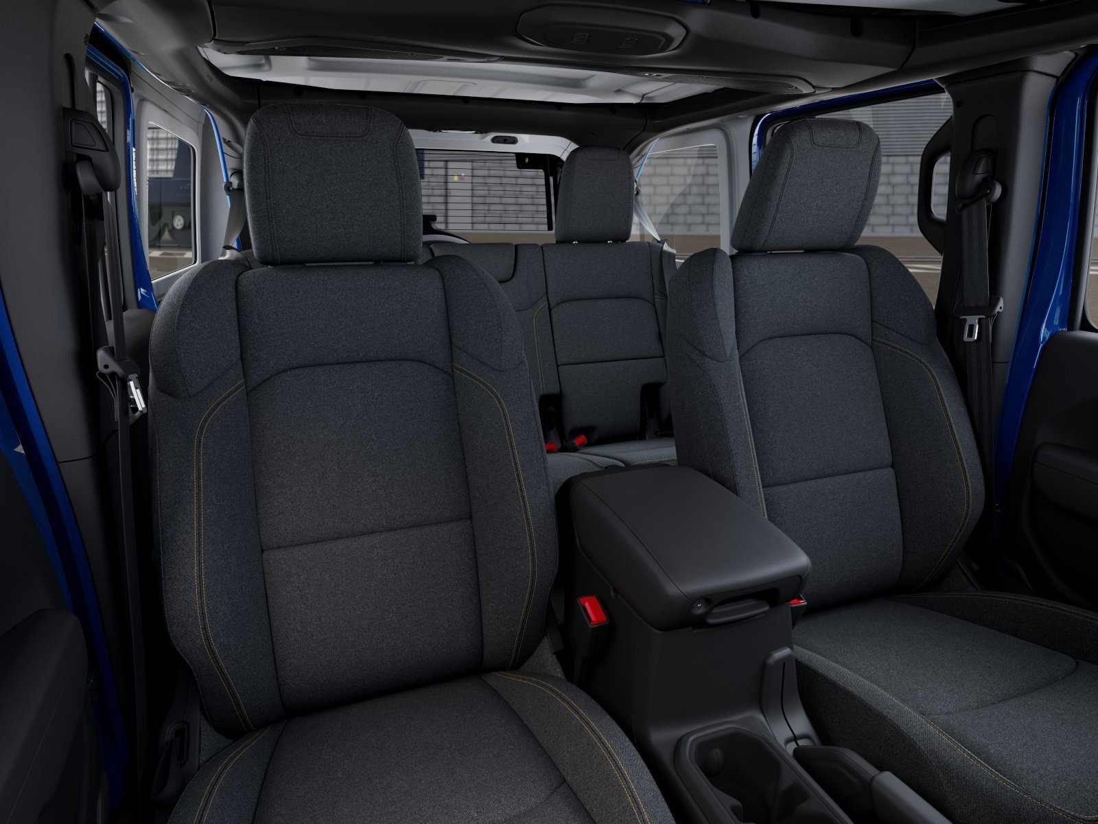 New 2026 Hydro Blue Pearl-Coat Exterior Paint Jeep Willys image 9