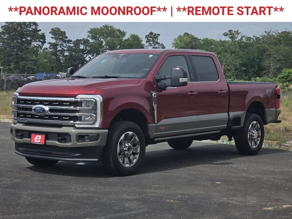 Used 2026 Ruby Red Metallic Tinted Clearcoat Ford King Ranch image 3