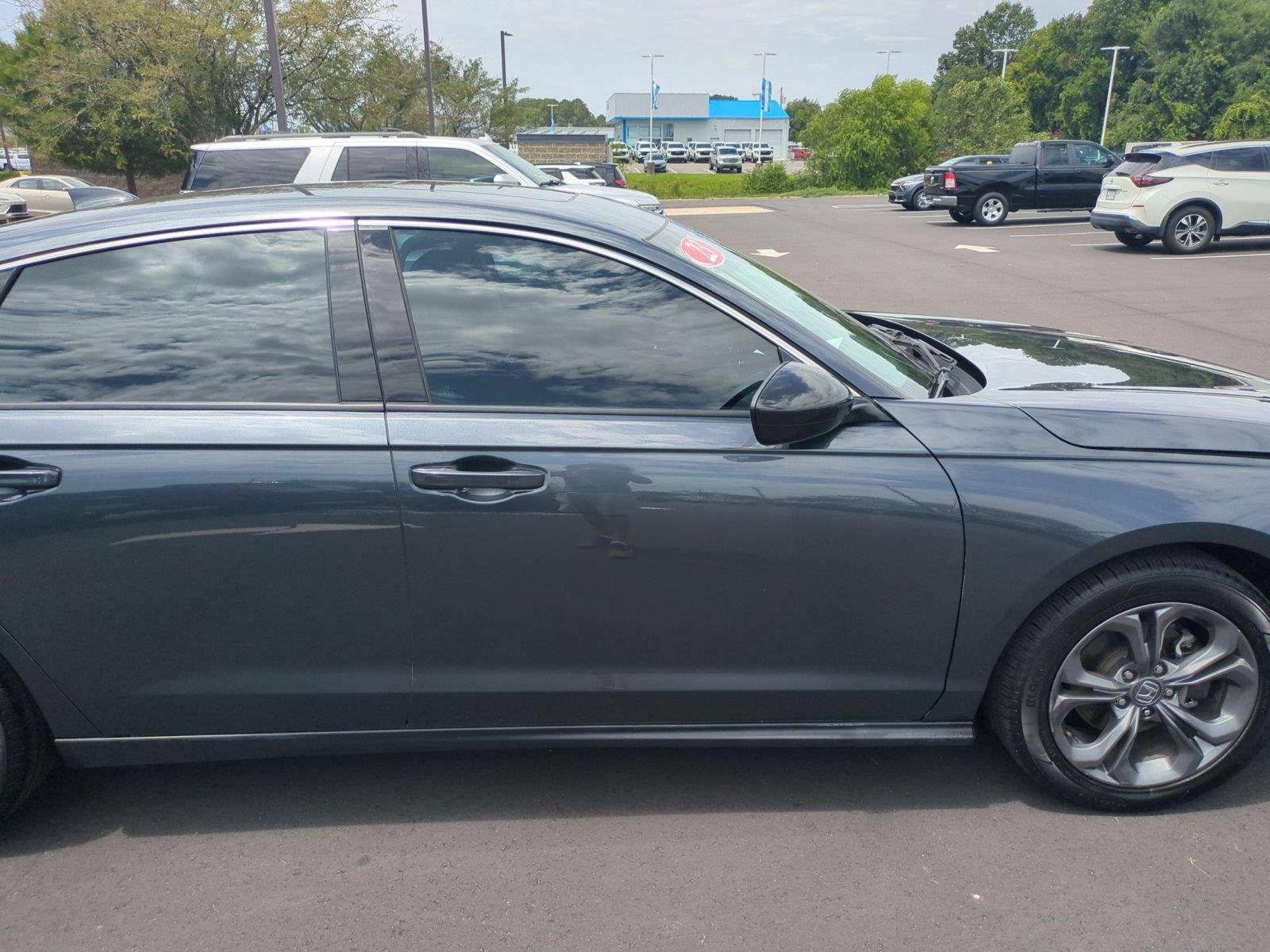 Used 2023 Meteorite Gray Metallic Honda EX image 37